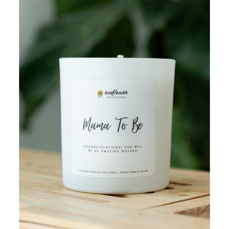 Sunflower Motherhood Mama To Be Pregnancy Candle Candles