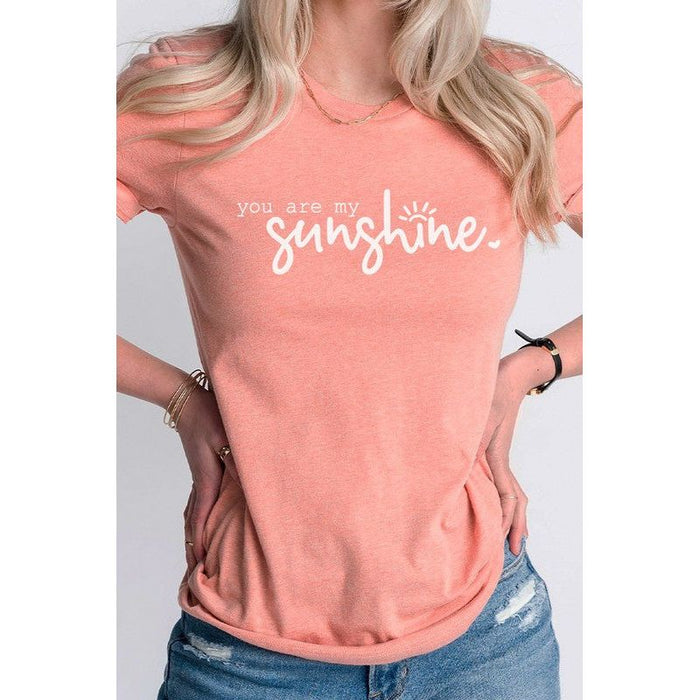 You Are My Sunshine Summer Inspiration Graphic Tee