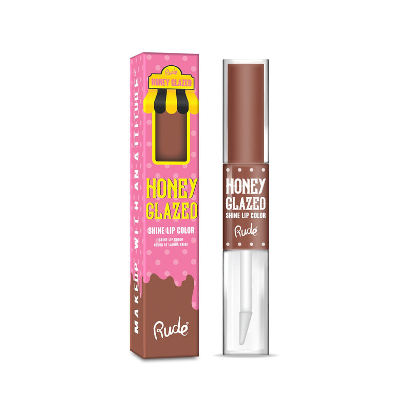 Rude Cosmetics Honey Glazed Shine Lip Color Lip Gloss