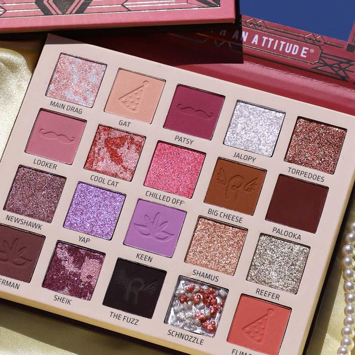 Rude Cosmetics - Rude Cosmetics - The Roaring 20's Eyeshadow Palette - Excessive