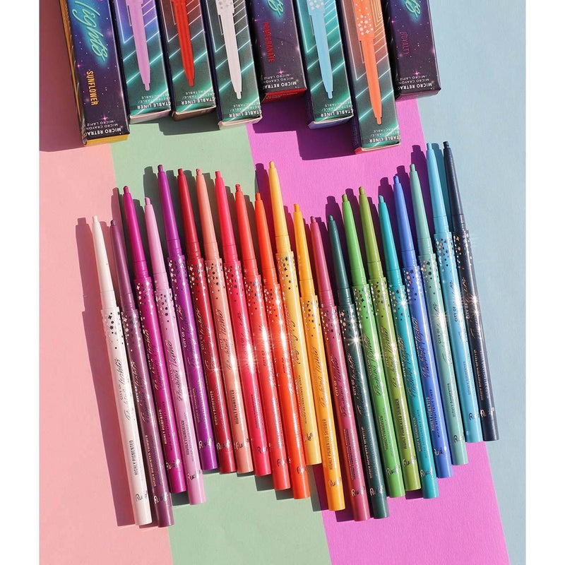 Rude Cosmetics City of Flashing Lights Micro Retractable Liner Collection Eyeliner & Lipliner
