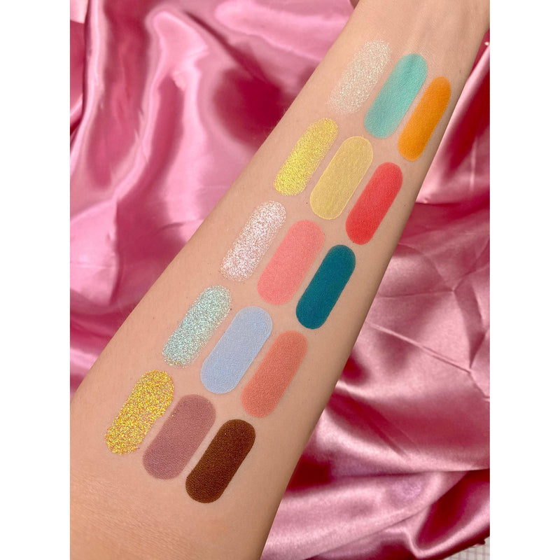 Rude Cosmetics Manga Collection Pressed Pigments & Shadows Palette - Adventures of Rudeko Eye Shadow