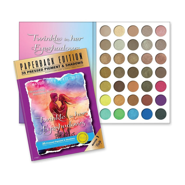 Rude Cosmetics - Rude Cosmetics - Twinkle In Her Eyeshadows Eyeshadow Palette - Paperback Edition