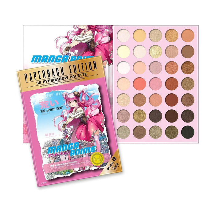 Rude Cosmetics - Rude Cosmetics - Manga Anime Palette - Paperback Edition