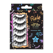 Rude Cosmetics Essential Faux Mink 3D Lashes 5 Multi-Pack False Eyelashes