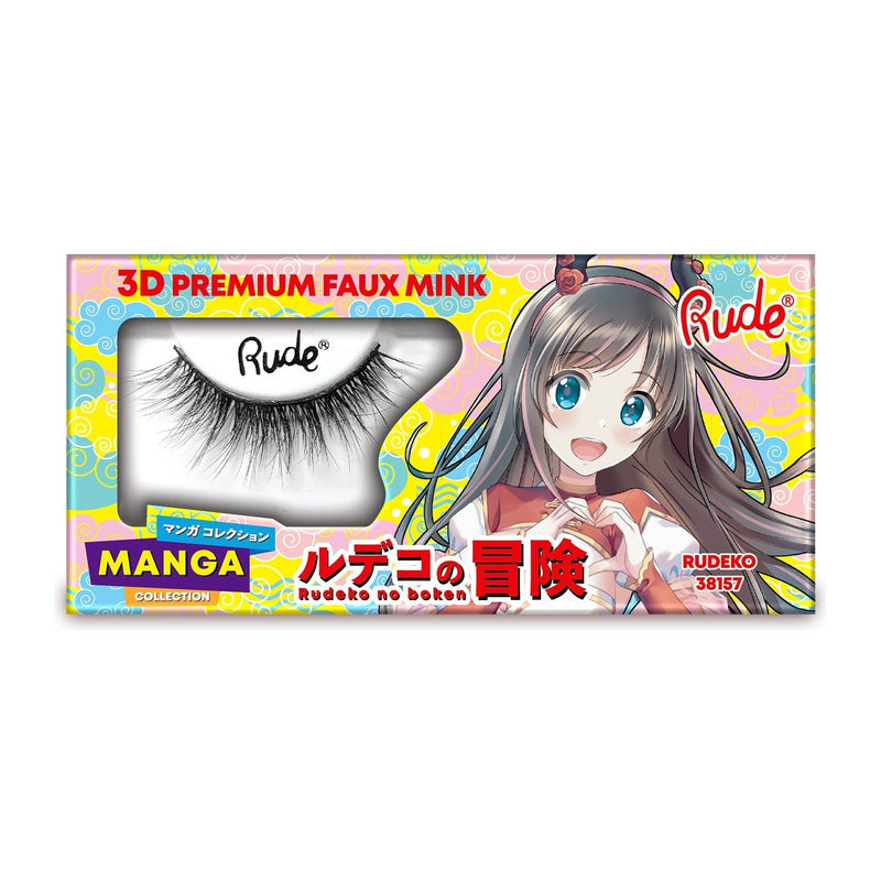 Rude Cosmetics Manga 3D Faux Mink Lashes False Eyelashes