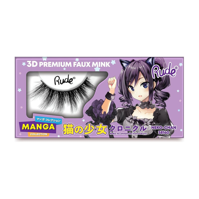Rude Cosmetics Manga 3D Faux Mink Lashes False Eyelashes
