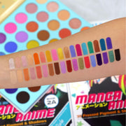 Rude Cosmetics Manga Anime 35 Pressed Pigment & Shadows Book 2A Eye Shadow