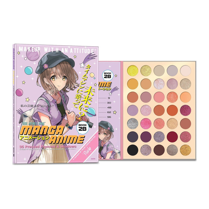 Rude Cosmetics - Rude Cosmetics - Manga Anime 35 Pressed Pigment & Shadows Book 2B