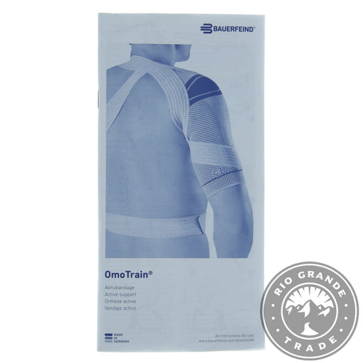 0 Bauerfeind OmoTrain - Shoulder Support Brace 11071702080006 Titanium 6 Supports & Braces