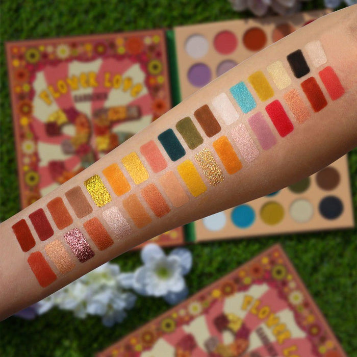 Rude Cosmetics - Rude Cosmetics - Flower Love 35 Pressed Pigment & Shadows - Gardener