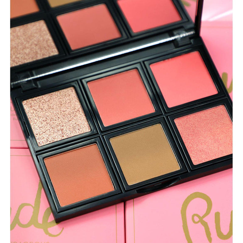 Rude Cosmetics Courageous Blush Palette Face Palettes