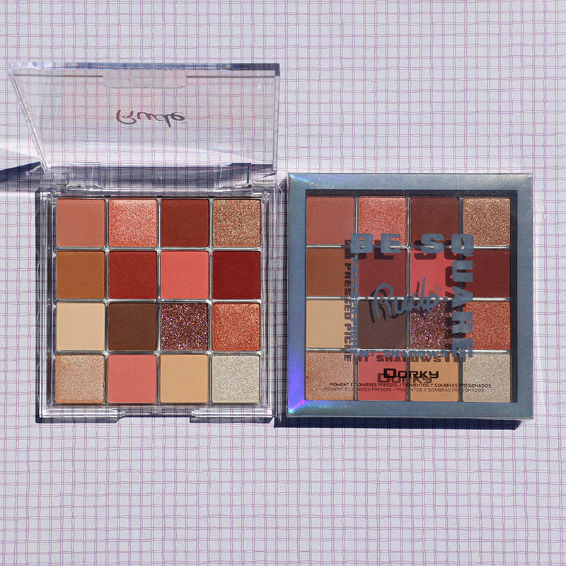 Rude Cosmetics Be Square Pressed Pigments & Shadows - Dorky Eye Shadow