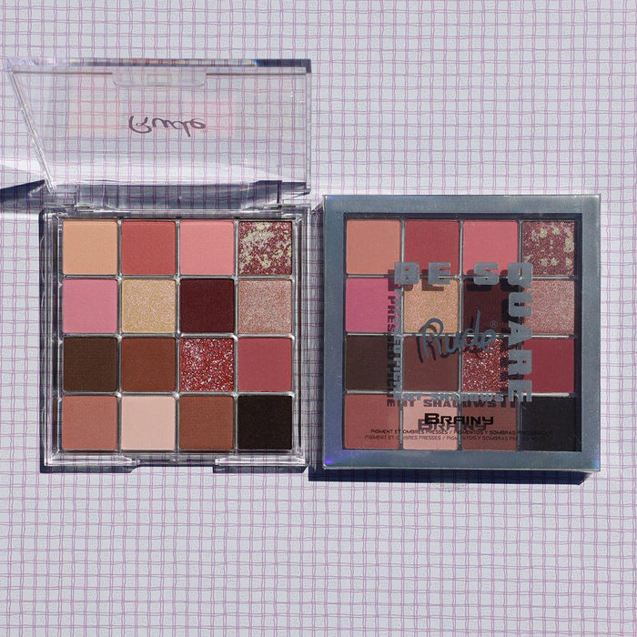 Rude Cosmetics - Rude Cosmetics - Be Square Pressed Pigments & Shadows - Brainy