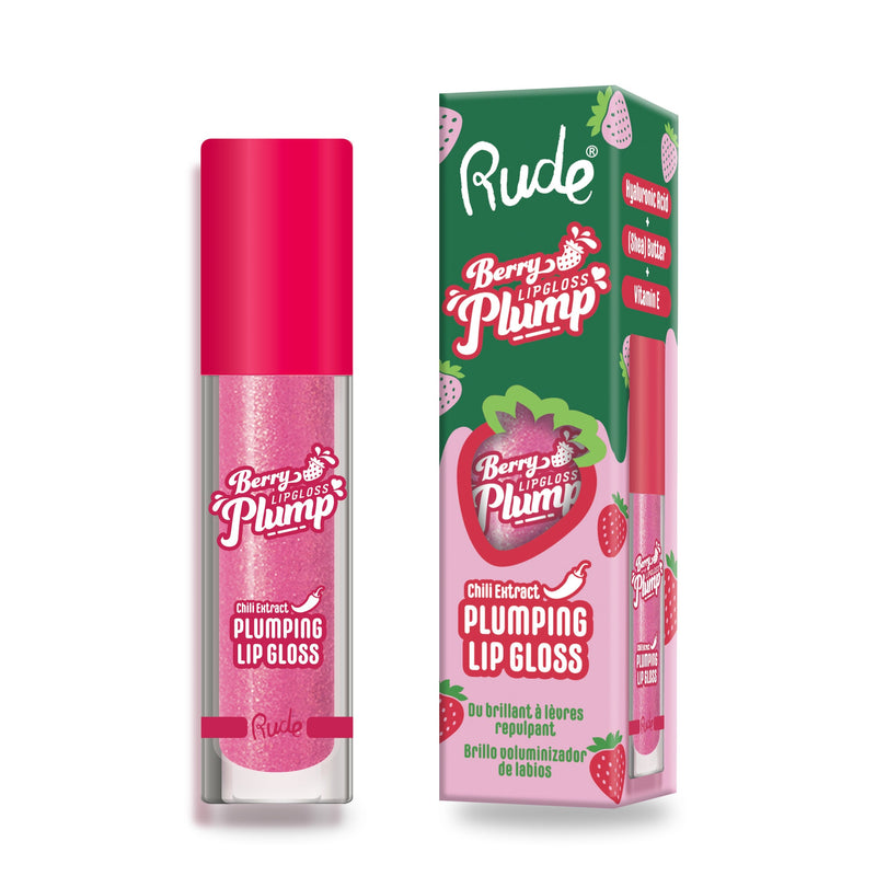 Rude Cosmetics Berry Plump Plumping Lip Gloss Lip Gloss