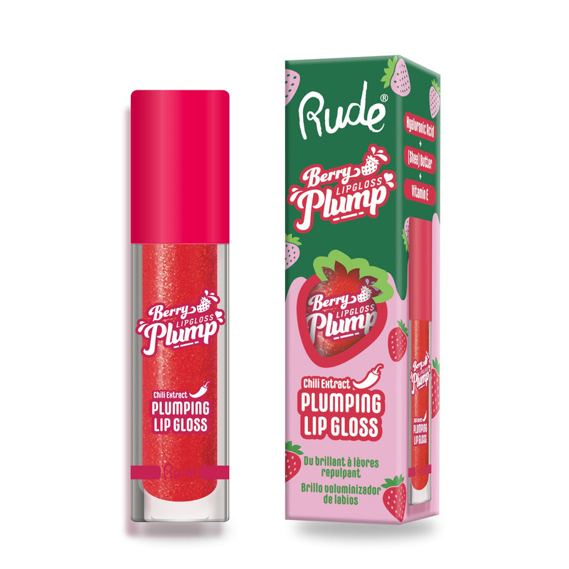 Rude Cosmetics Berry Plump Plumping Lip Gloss Lip Gloss