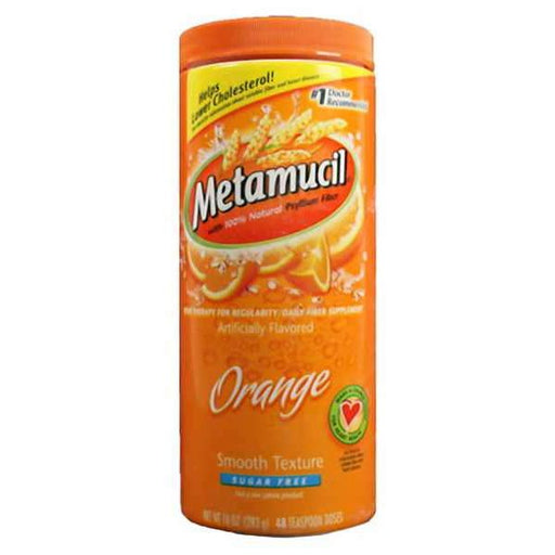 Metamucil Metamucil Multi-Health Psyllium Fiber Supplement Sugar-Free Powder, Orange Flavored, 48 Servings Health & Beauty