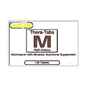Geri Care Thera-M-Multi-Vitamin Tablets 100 Ct Vitamins & Supplements