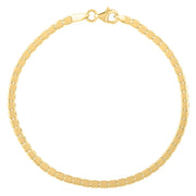 Bids.com 14k Yellow Gold 7 inch Mini Cube Bracelet (2.60 mm) Bracelets