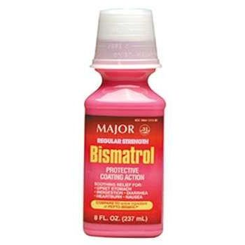 Major Pharmaceuticals Major Pharmaceuticals Pack De 6 Grandes Bismatrol Alivio Digestivo Comparar A Pepto-Bismol 8 Oz Cada Uno De Los Medicine & Drugs White Smoke