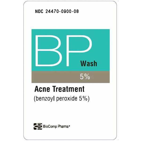 Biocomp Pharma Biocomp Pharma Benzoyl Peroxide Wash 5% - 8 Oz Body Wash