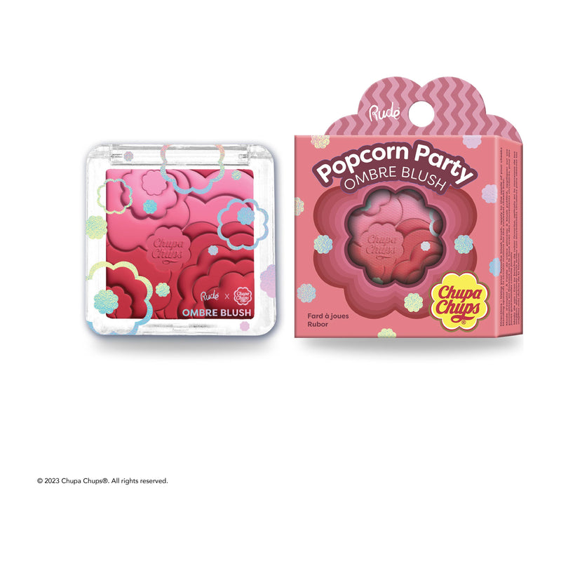 Rude Cosmetics Chupa Chups Popcorn Party Ombre Blush Blush