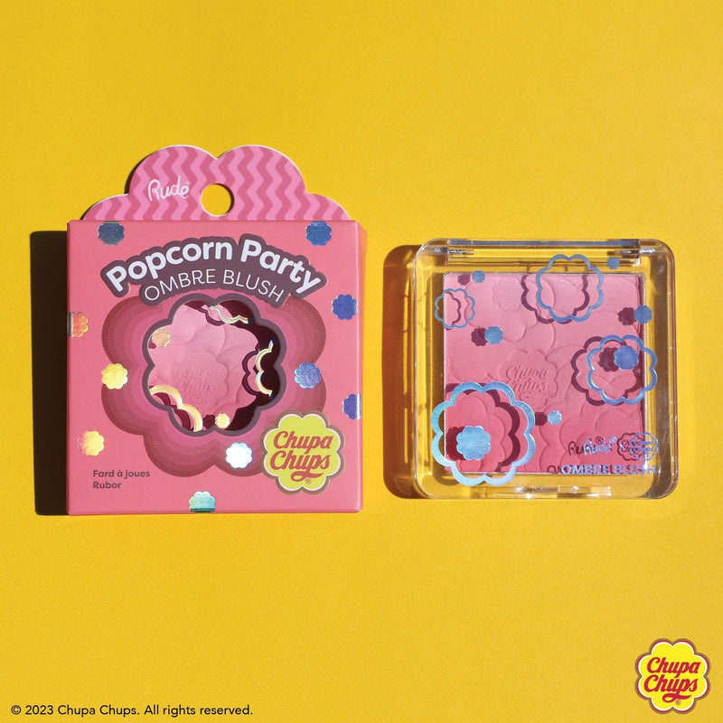 Rude Cosmetics Chupa Chups Popcorn Party Ombre Blush Blush