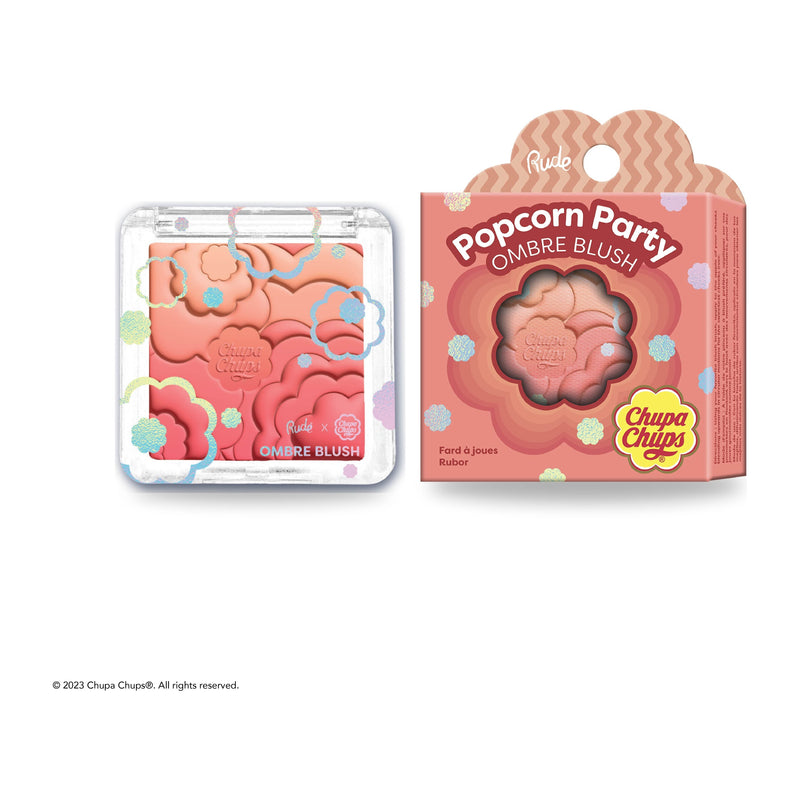 Rude Cosmetics Chupa Chups Popcorn Party Ombre Blush Blush