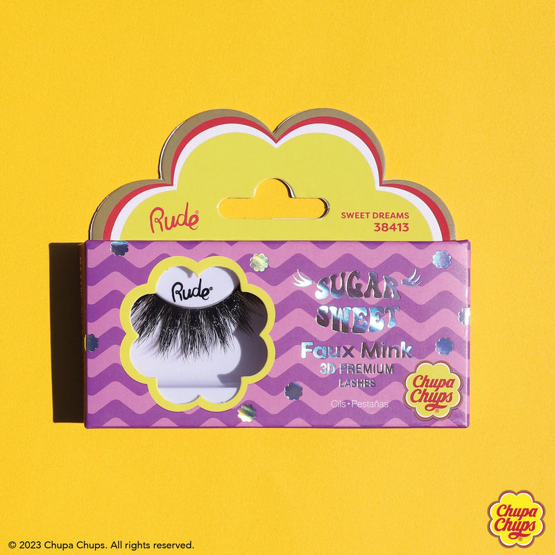 Rude Cosmetics Chupa Chups Sugar Sweet Faux Mink Lashes False Eyelashes