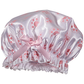 Kingsley Kingsley Fancy Shower Cap Assorted Colors Shower Caps White Smoke