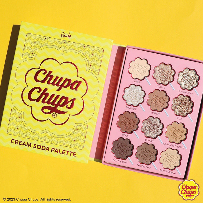 Rude Cosmetics - Rude Cosmetics - Chupa Chups Cream Soda 12 Color Palette