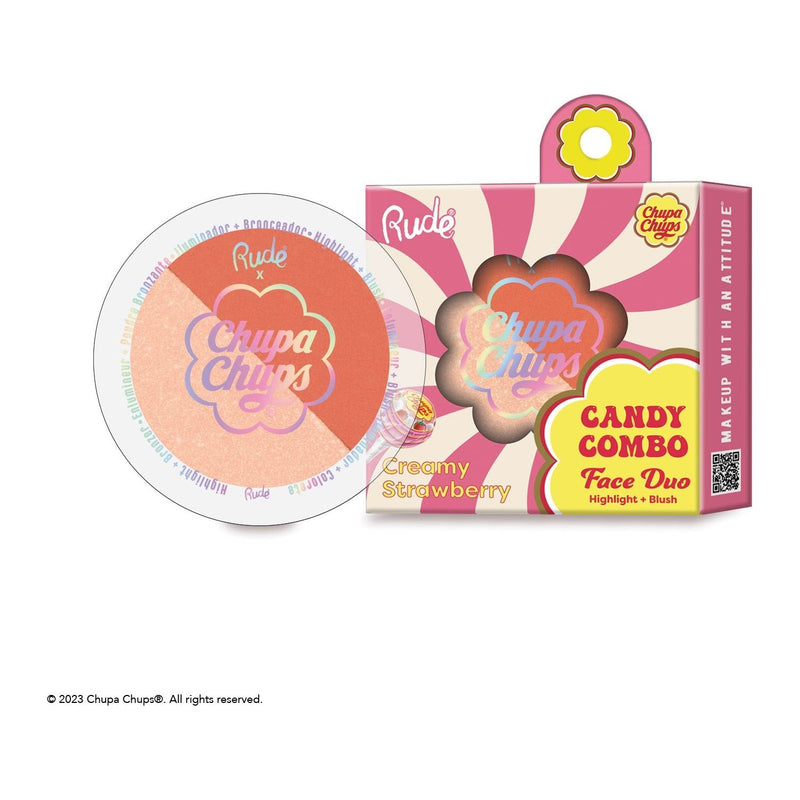 Rude Cosmetics Chupa Chups Candy Combo Face Duo Highlighter