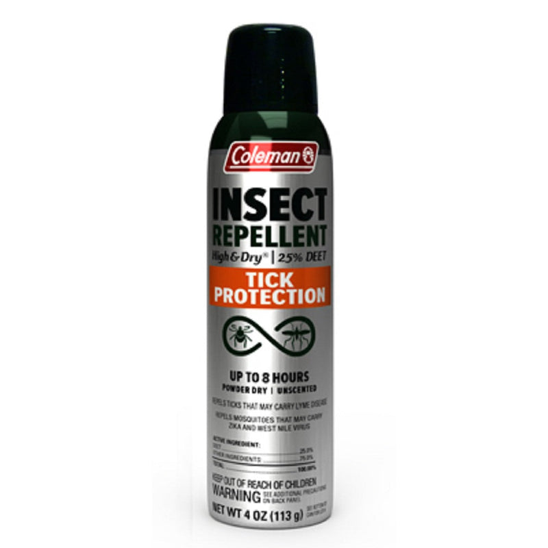 Coleman Coleman High & Dry Tick & Insect Spray Repellent, 4-oz Repellents