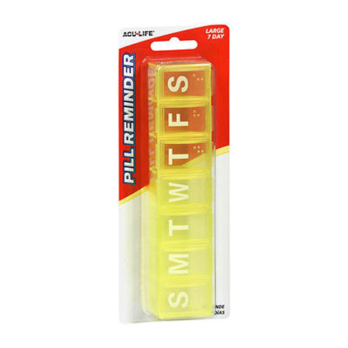 Aculife Aculife Pill Reminder Large 7 Day Personal Care