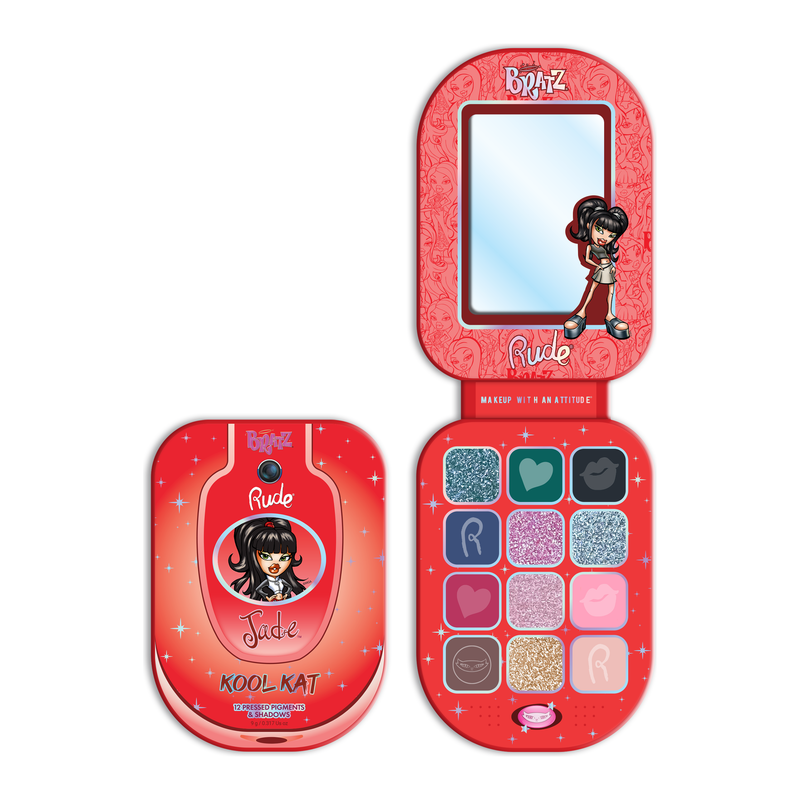 Rude Cosmetics Bratz Jade Eyeshadow Palette - Kool Kat Eyeshadow Palettes