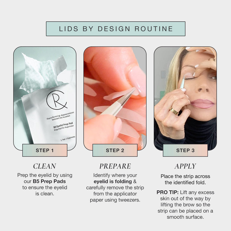 Contours Rx Lids By Design Assortment Pack Eyelid Lift Kit