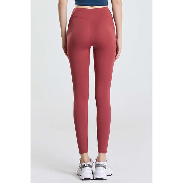 Wide Waistband Moisture-Wicking Sports Pants