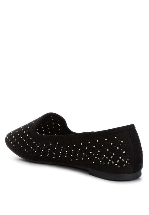 Gordon Perforated Ballerinas