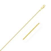 Bids.com 14k Yellow Gold Round Snake Chain 0.9mm Necklaces