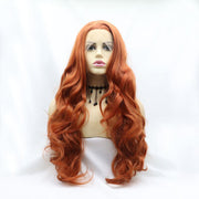 Mill's Beauty Supply Synthetic Lace Front Long Wavy Wig, 24"