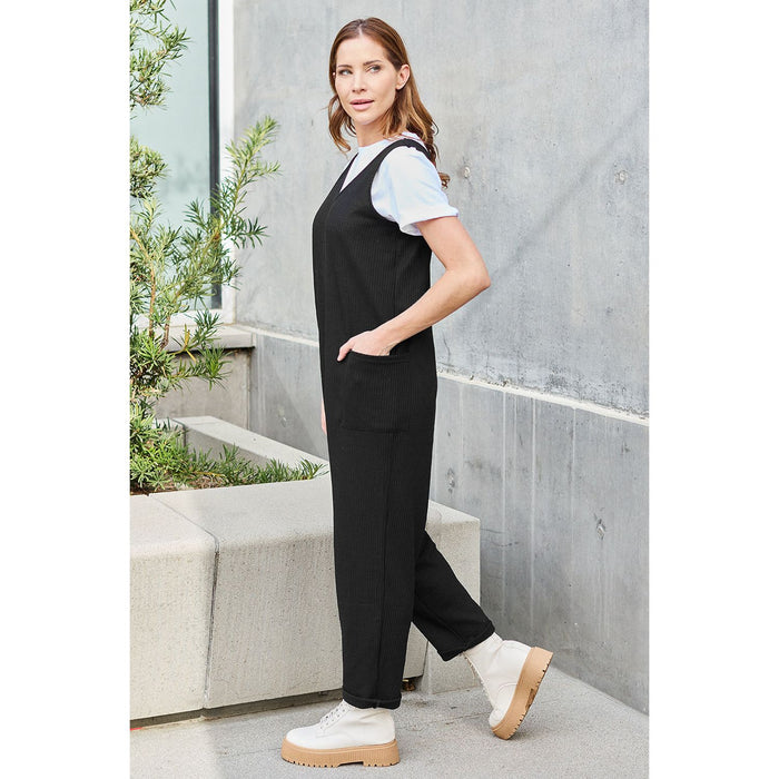 Double Take Sleeveless Straight Jumpsuit