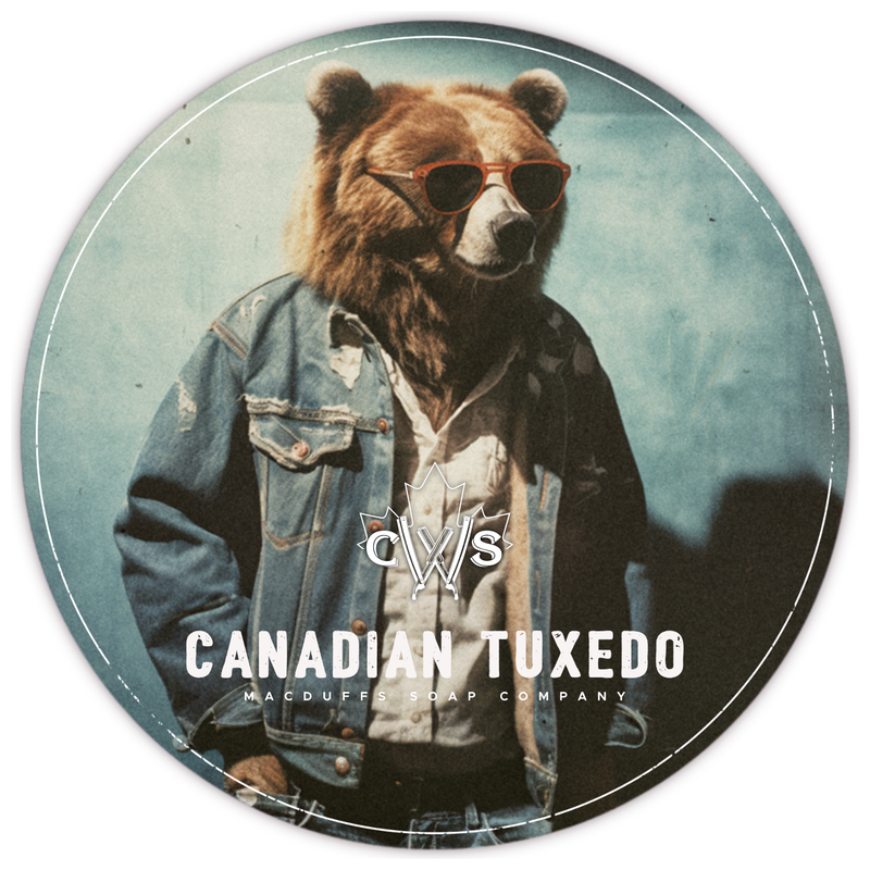 Macduffs Soap Company Macduffs Soap Co. Canadian Tuxedo Collection Shaving Set