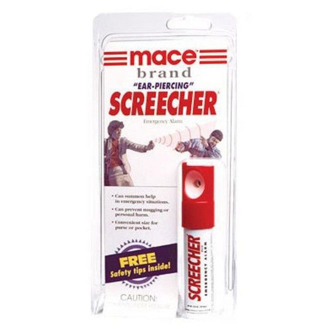 Mace Mace Screecher Aerosol Alarm Contains 20, Short Blasts 10gr, Up To .25 Mil Shorts