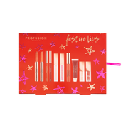 Profusion Cosmetics Crimson Festive Lips – 10-Piece Lip Collection Lips