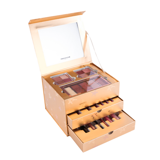 Profusion Cosmetics Crimson Dawn to Dusk Beauty Kit – Complete Collection Bundle Set
