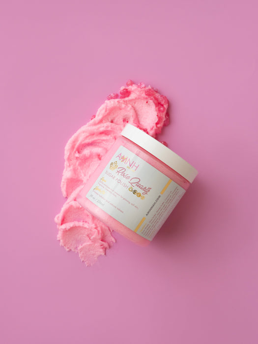 Aminnah "Rose Quartz" Sugar Scrub