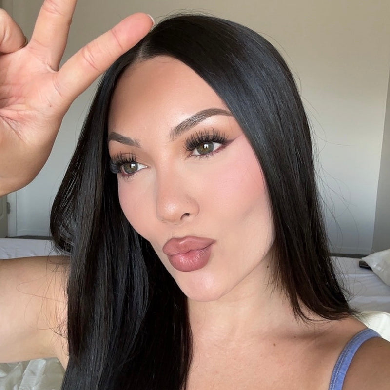 Pink Purée Flower Bomb DIY Lashes