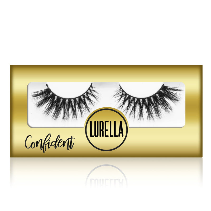 Lurella Cosmetics 3D Mink Eyelashes - Confident False Eyelash