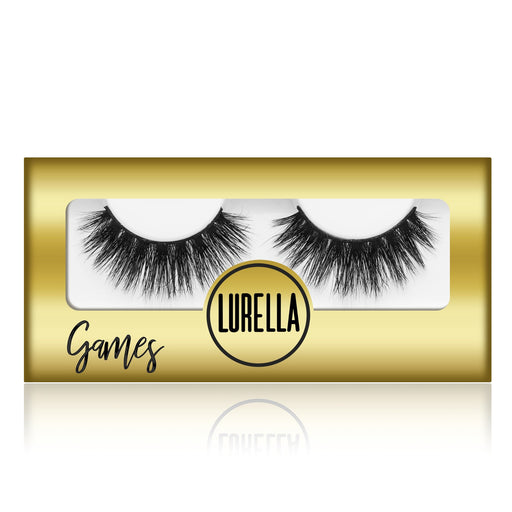 Lurella Cosmetics 3D Mink Eyelashes - Games False Eyelash