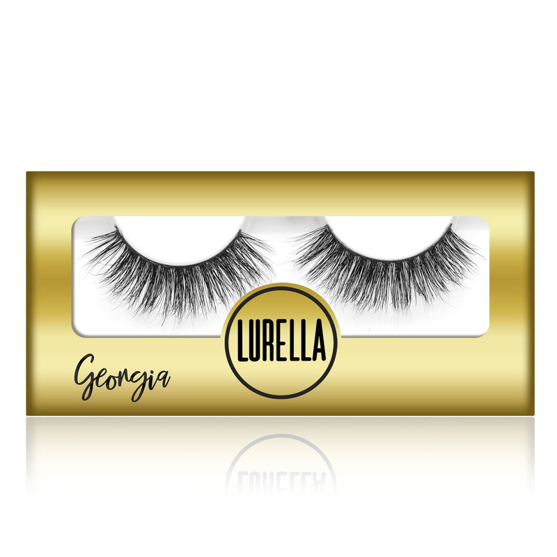 Lurella Cosmetics 3D Mink Eyelashes - Georgia False Eyelash
